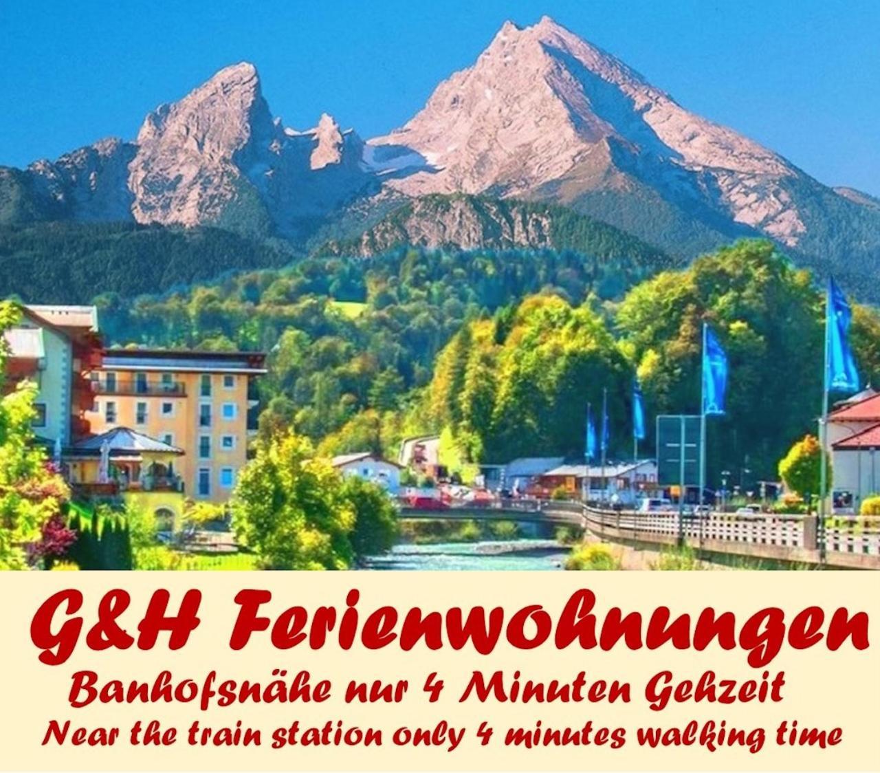 G & H Ferienwohnungen Appartement Untersberg Berchtesgaden Exterior photo